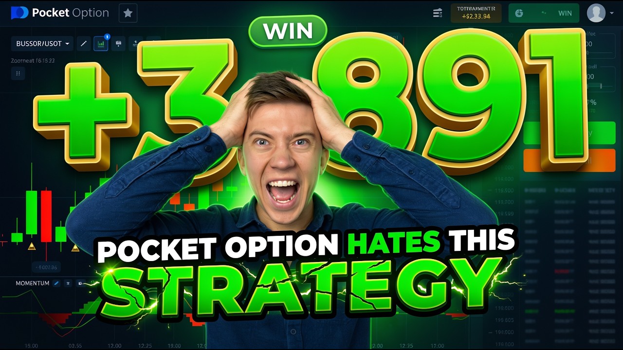 Pocket Option Strategy They Don't Want You to Use &mdash; $3,891 Proof
