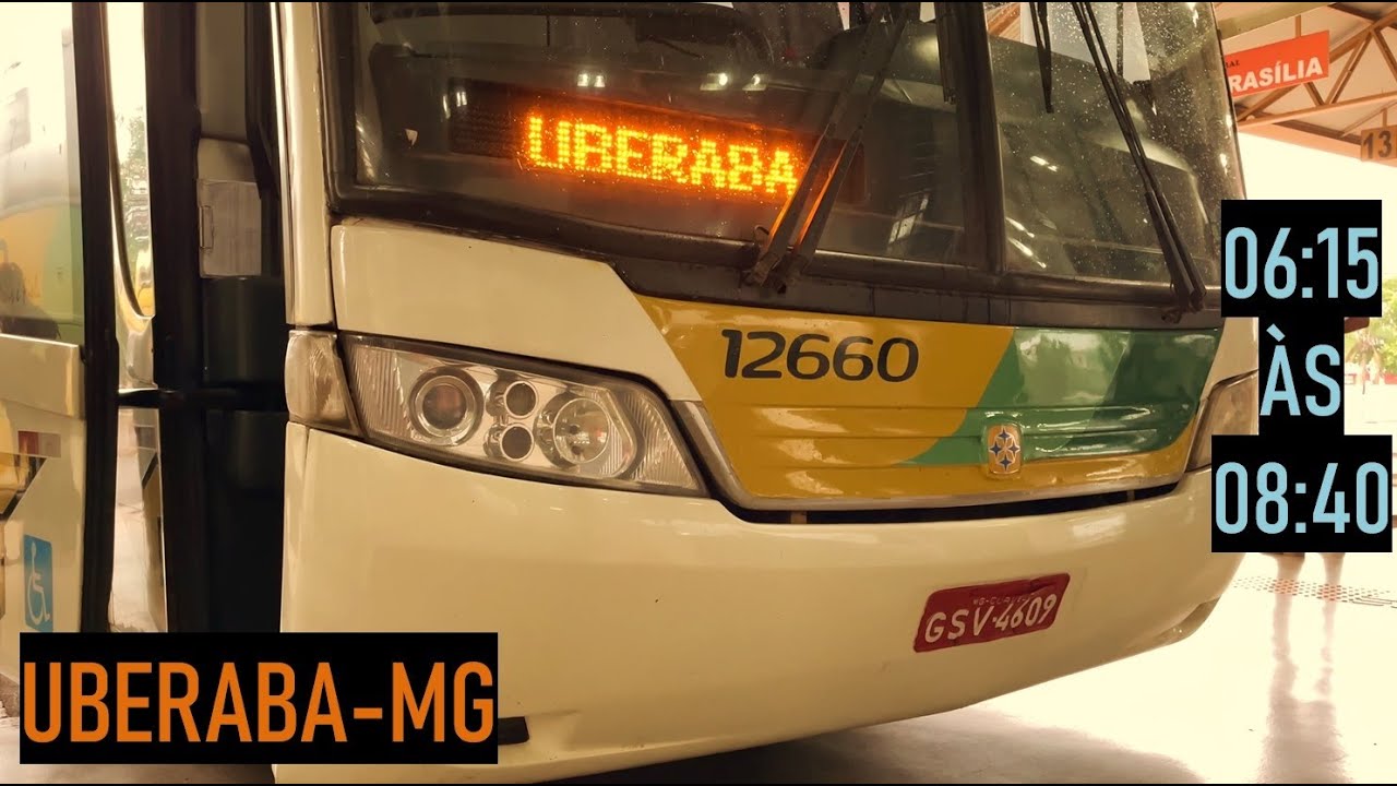 Rodovi&aacute;ria de Uberaba: Movimenta&ccedil;&atilde;o das 06:15 &agrave;s 08:40