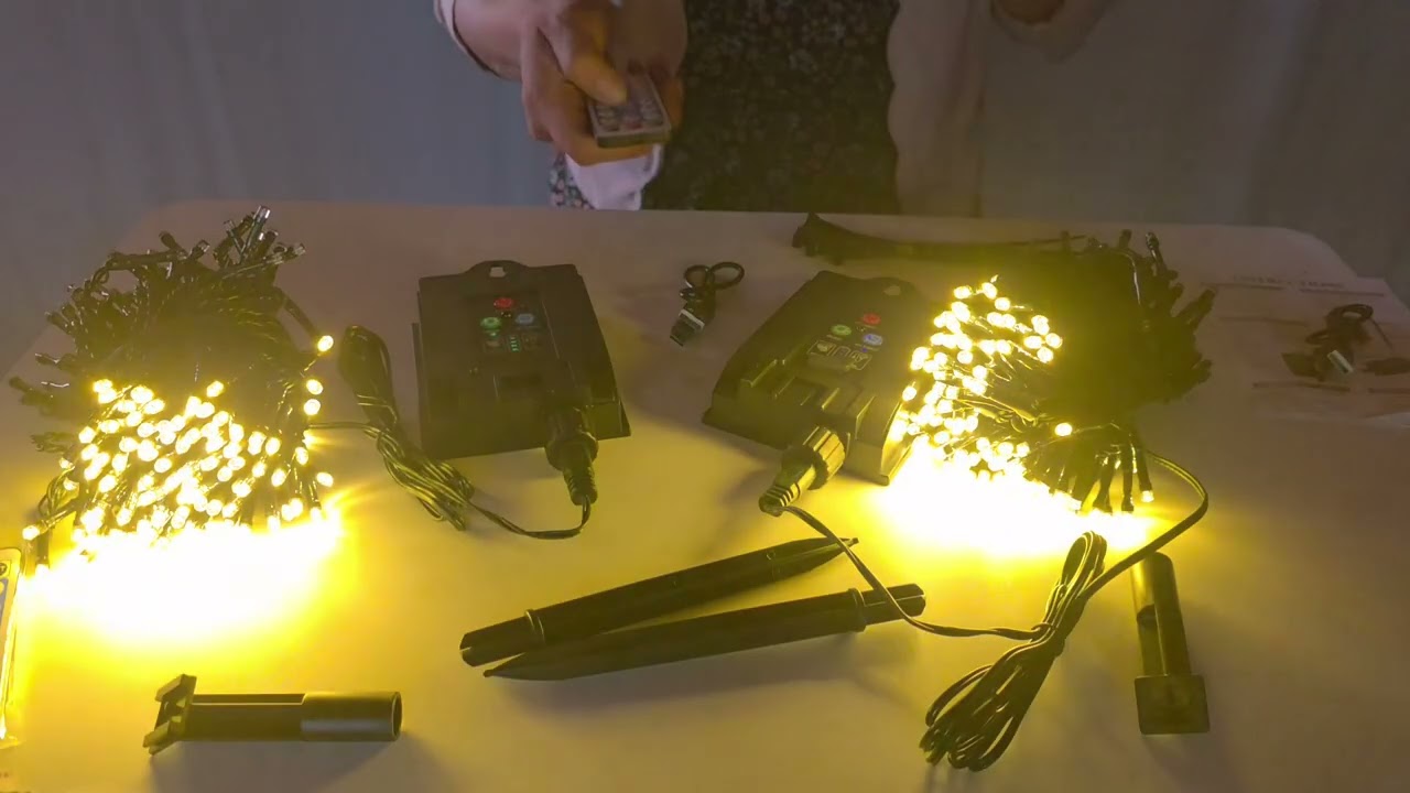 Review- Solar Outdoor String Lights