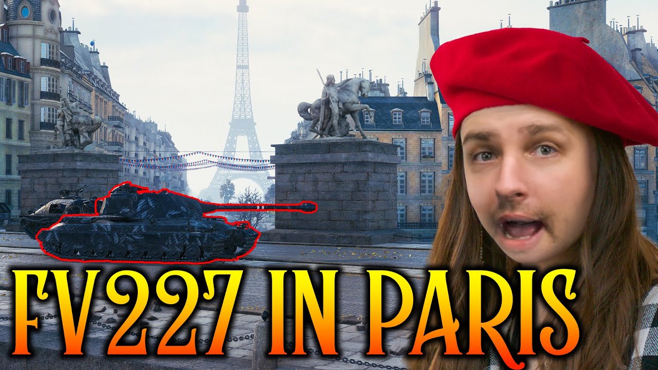 FV227 Conceiver in Paris! | World of Tanks
