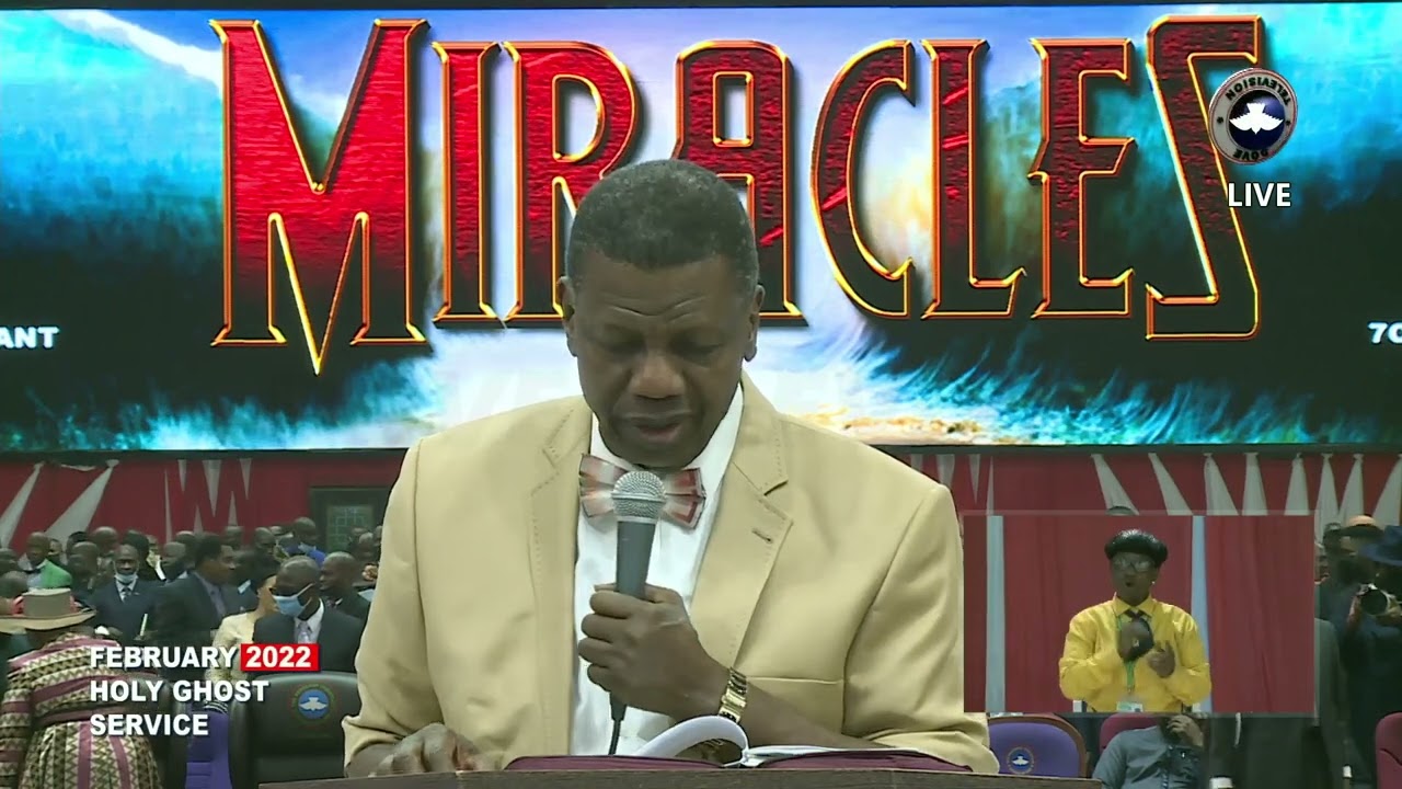 PASTOR E.A ADEBOYE SERMON/FINAL BLESSING @RCCG 2022 FEBRUARY HOLY GHOST SERVICE || MIRACLES