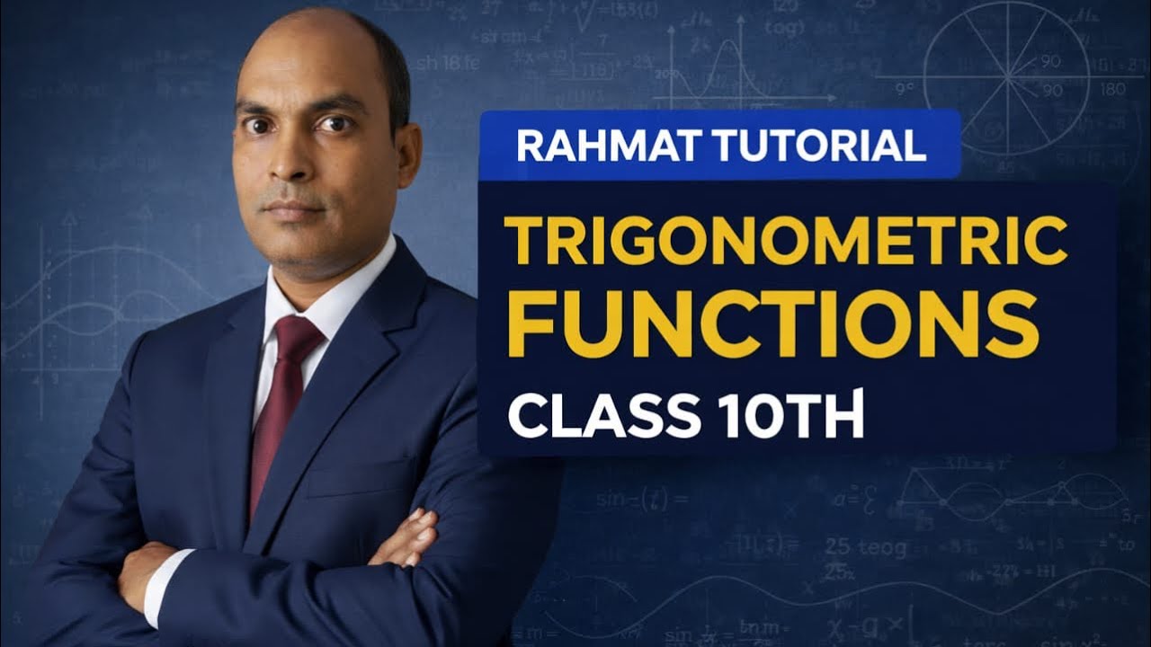 Trigonometric function class 10th