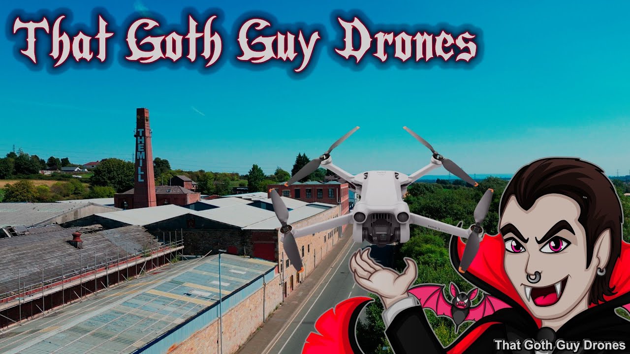 Kings Church Bolton - Drone Flight Failure ('The Mill')  Bird Swarm - Manchester, UK Drone