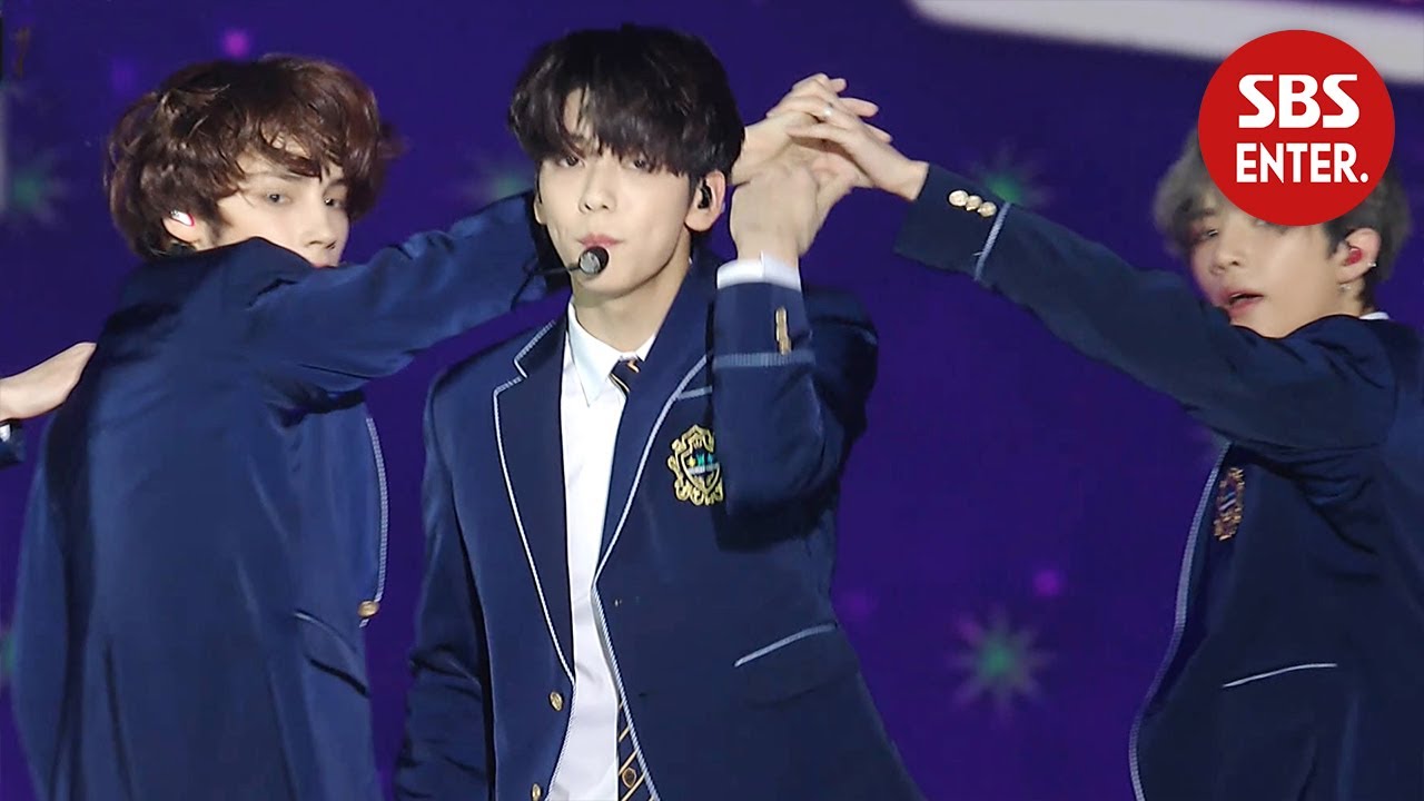 TOMORROW X TOGETHER, ‘9와 4분의 3 승강장에서  너를 기다려’ | 2019 SBS 가요대전(2019 SBS K-POP AWARDS) | SBS Enter.