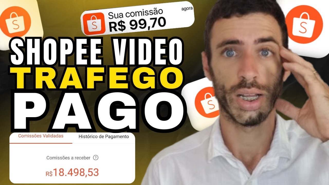 SHOPEE VIDEO | Como vender na shopee como afiliado com tráfego pago