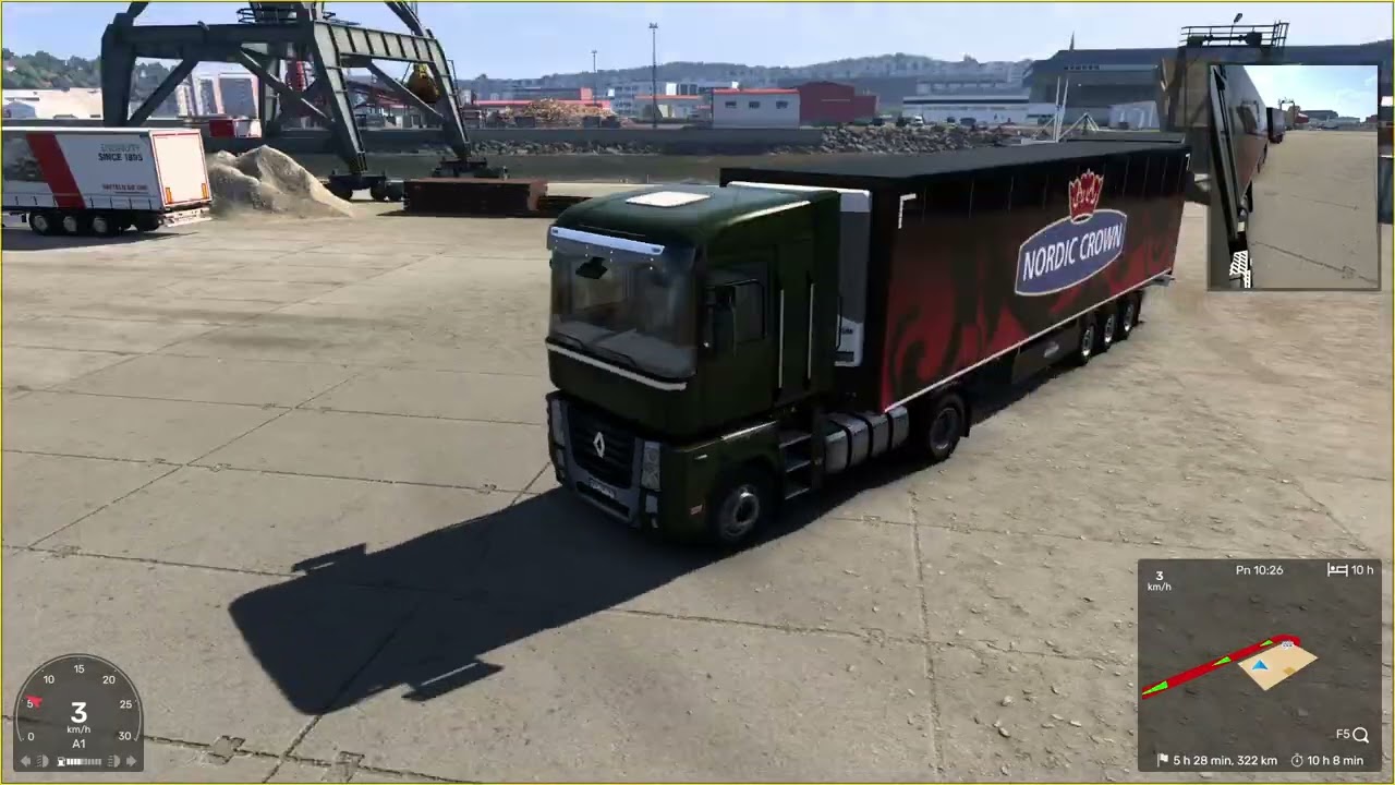 ETS2 jazda bez modów z update 1 58