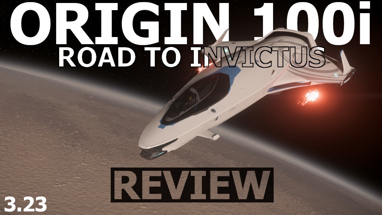 Star Citizen 3.23 - 10 Minutes More or Less Ship Review - ORIGIN 100i