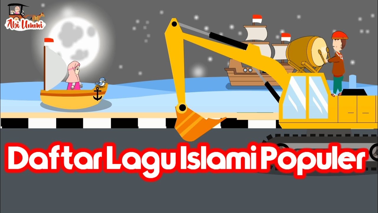 lagu Anak Islami - Sholawat Badar, Allahul Kaafi, Alif ba ta tsa, aku mau ke Mekkah dan lainya