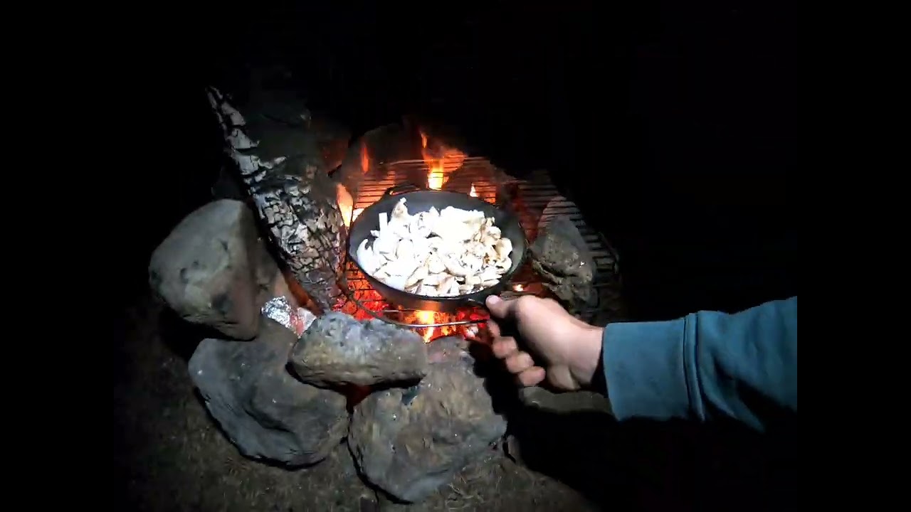Truck Camping and Cooking in the Wind!
