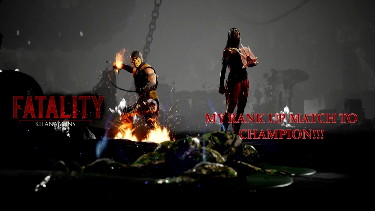 I RANKED UP TO CHAMPION!!! MORTAL KOMBAT 1 RANKED GAMEPLAY KITANA GAMEPLAY