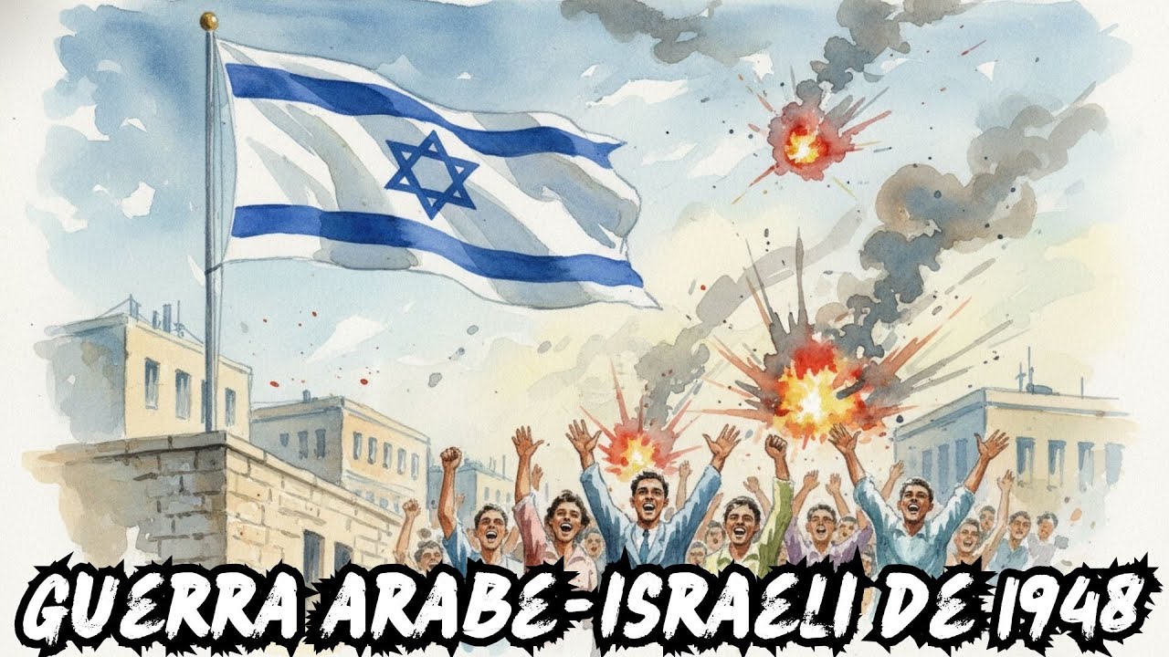 Primera Guerra Árabe-Israelí de 1948 - DOCUMENTAL GUERRA FRÍA