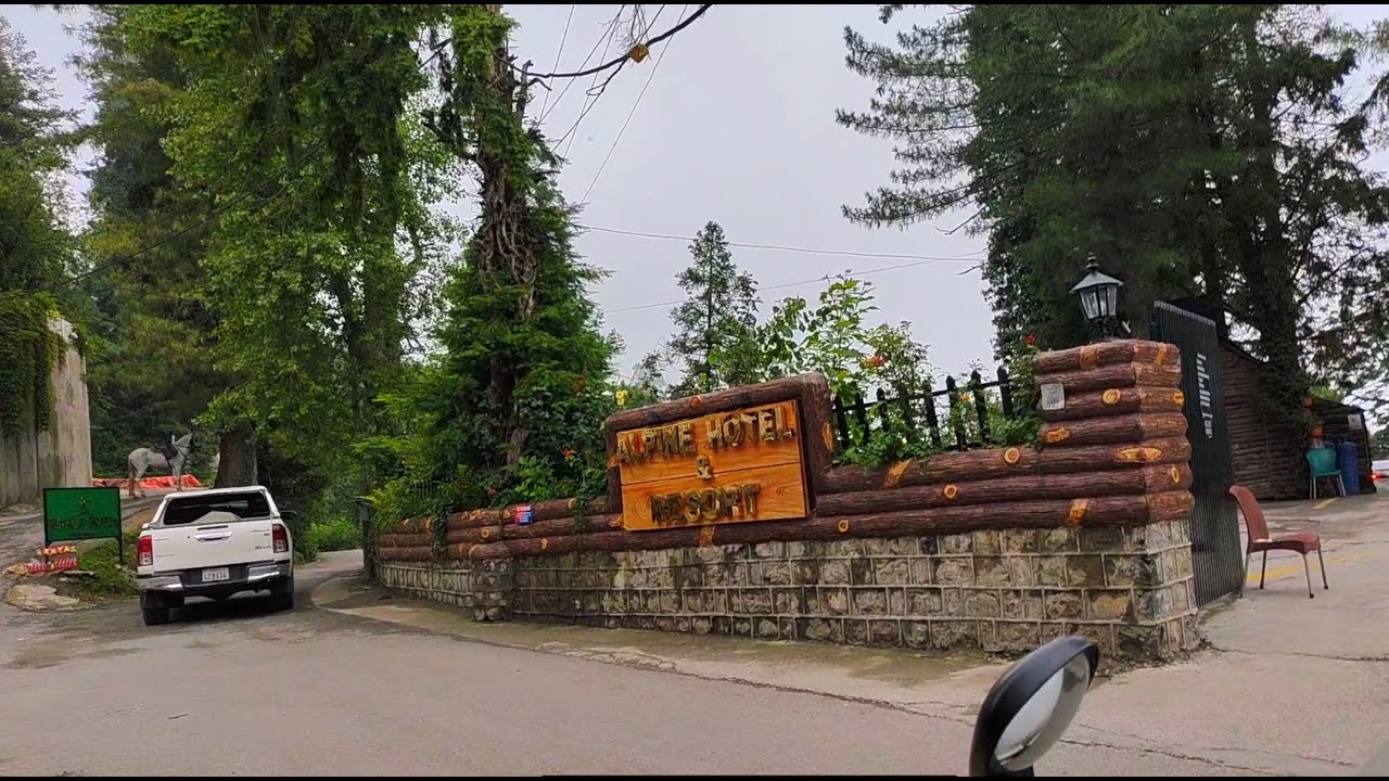 The Alpine Hotel & Resort | Best Hotel In NathiaGali | Wisha Faras Vlogs #alpinehotel #nathiagali