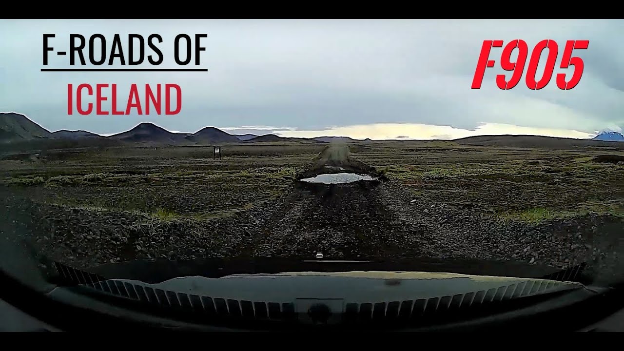 F-roads of Iceland: F905 (Arnardalslei&eth;) (09.08.2020)