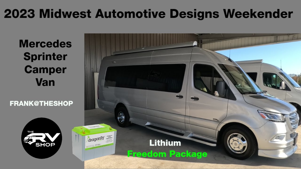 2023 Midwest Automotive Designs Weekender | Mercedes Sprinter | Camper Van #thervshop