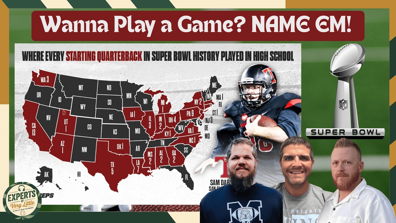 Can You Name the Quarterbacks for Each State? | Join Us! - Experts of Very Little