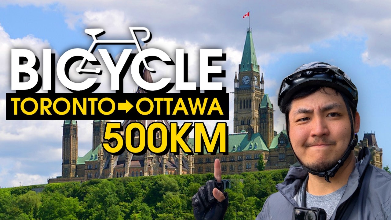 Cycling from Toronto to Ottawa [500 km]