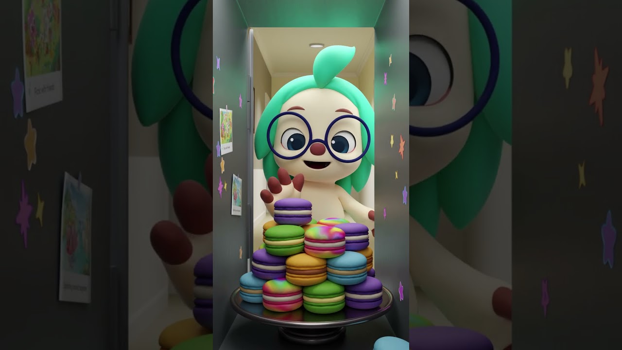 Makan macaron, dan mengganti warna! #pinkfong