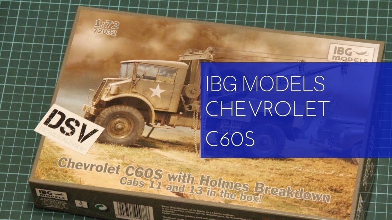 IBG Models 1/72 Chevrolet C60S with Holmes Breakdown (72032) Review