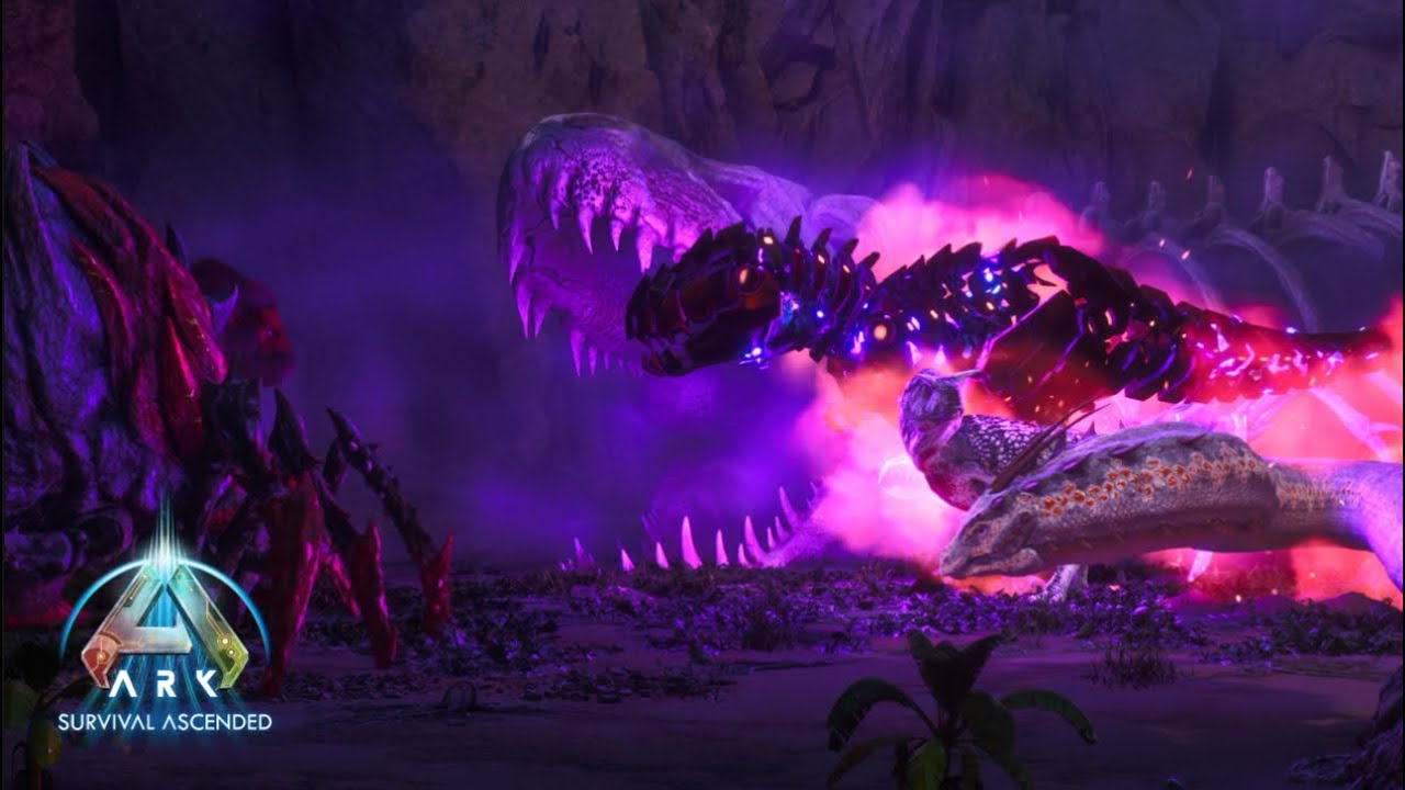 Ark bosses vs all alpha Dinos | Ark Survival Ascended |