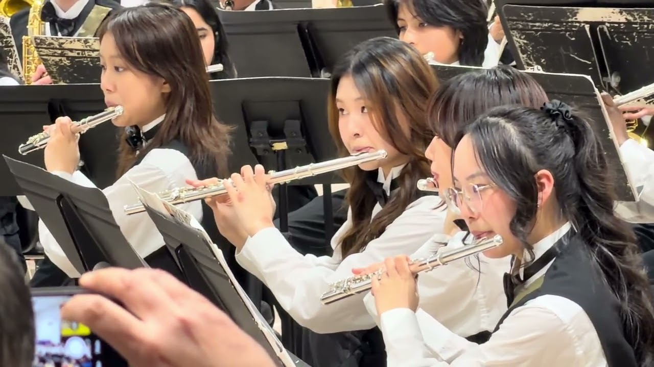 Sayali Performing with her School Band