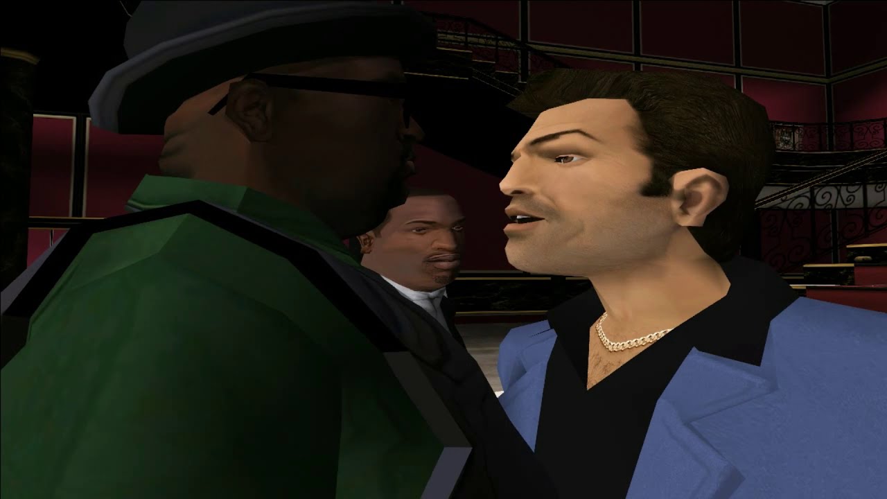 GTA Vice City Tommy Kill CJ And Big Smoke In The Mission 