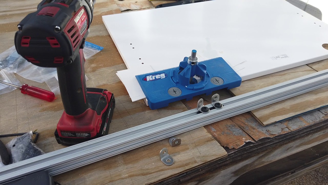 Ikea cabinet doors for 8020 frame