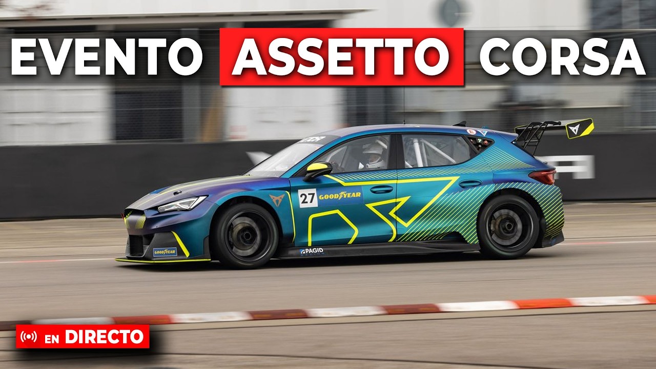 Directo🔴Evento en ASSETTO CORSA en el circuito urbano inventado ORCHARD