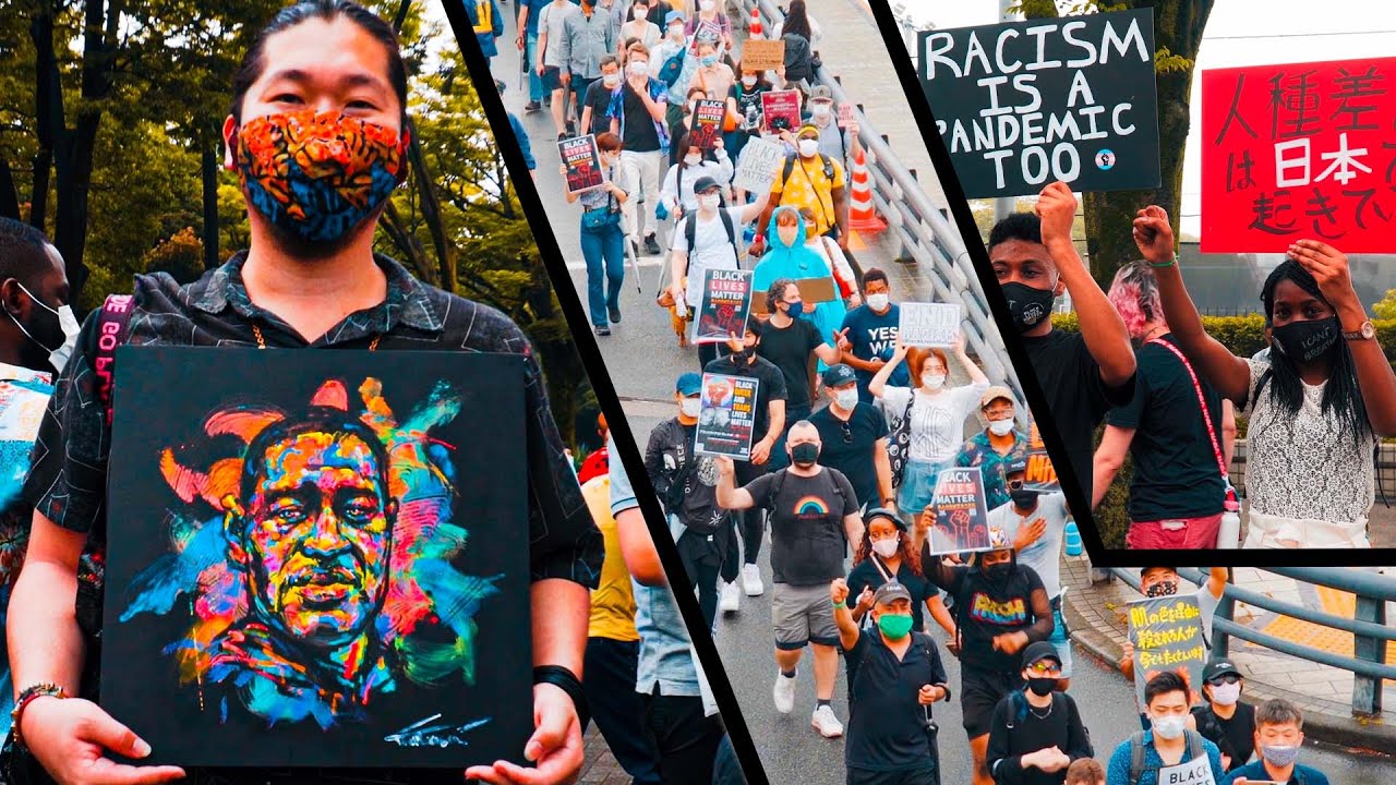 Black Lives Matter TOKYO JAPAN march // BLM Protest