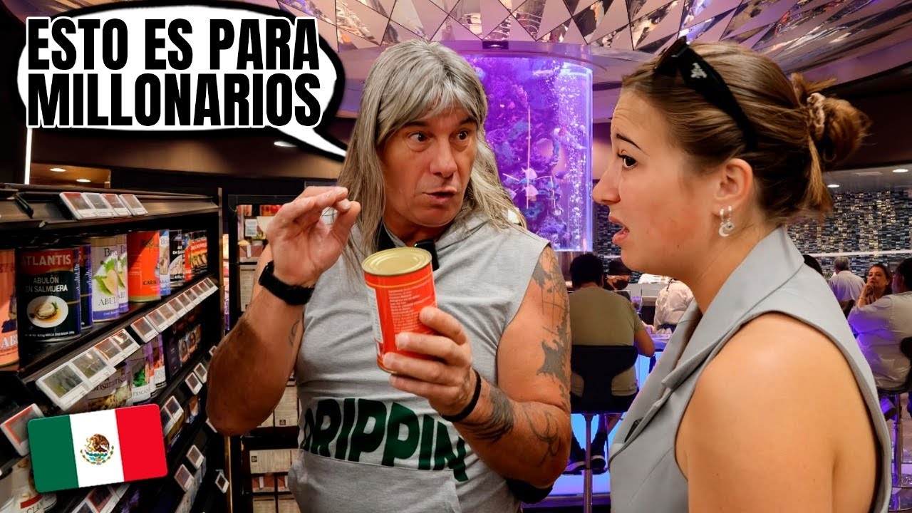 🇪🇸 MI PAPÁ CONOCE SUPERMERCADO MÁS LUJOSO DE MÉXICO POR PRIMERA VEZ 🇲🇽😱 **NO puedo creelo**