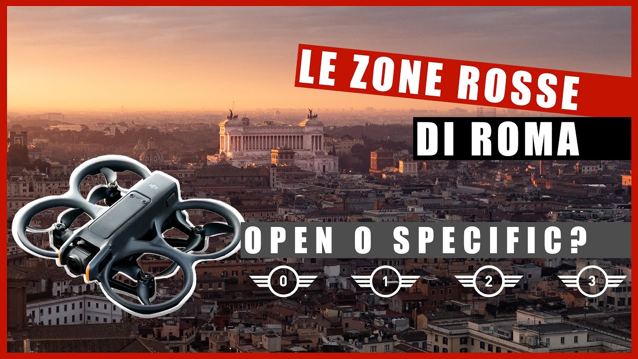Come volare nelle ZONE ROSSE di ROMA