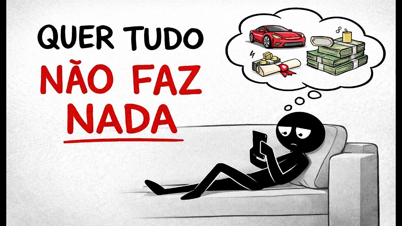 Se você tem muita ambição mas tem preguiça, este video é para você 
