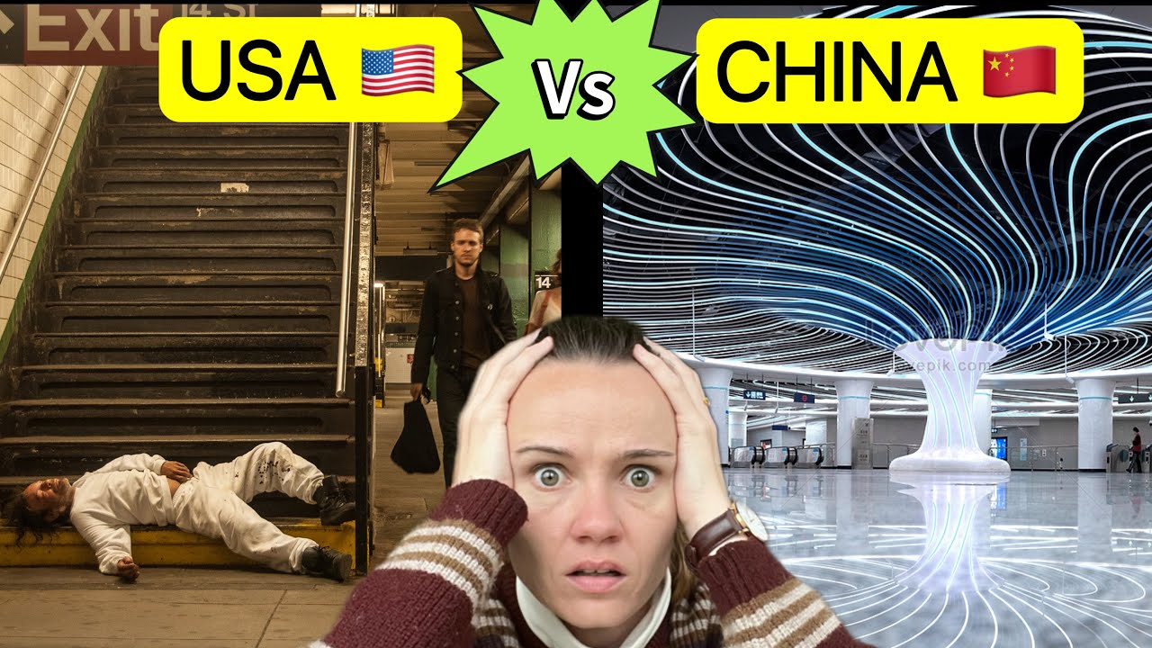 Living in China vs Living in America || 中国vs美国。。我很震惊