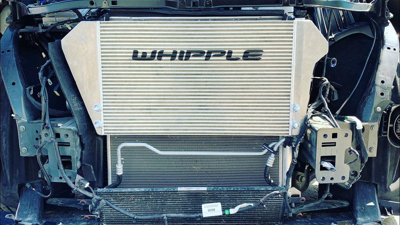 2020 Ford Explorer ST Police Interceptor Whipple Intercooler Upgrade