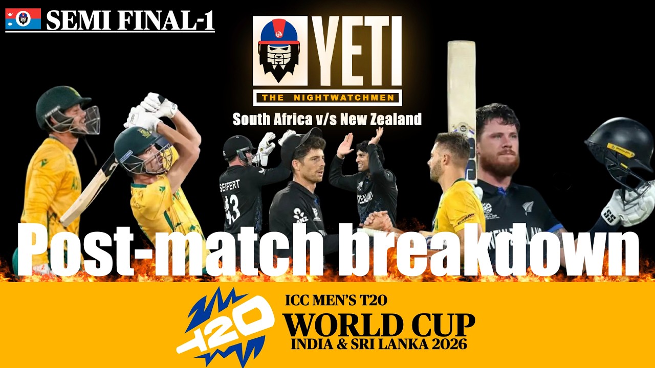 Seifert & Allen Carnage Shatters SA Dreams. South Africa vs New Zealand || Semi-final 1 ||