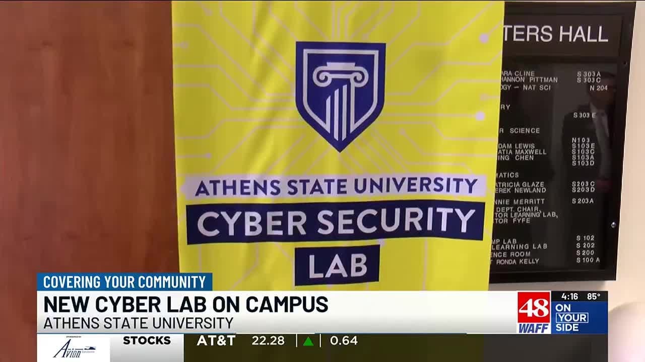 Athens State cuts ribbon on new cyber lab