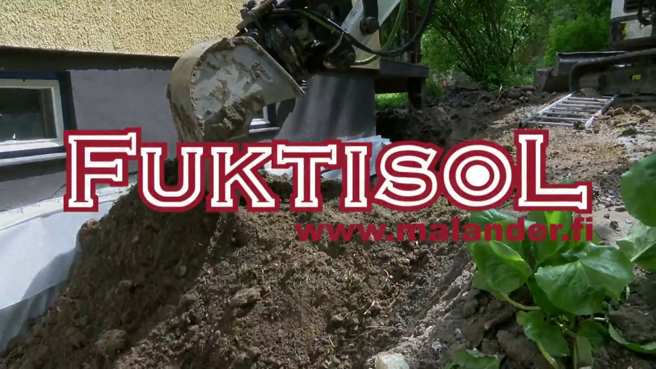Fuktisol levyn asennus