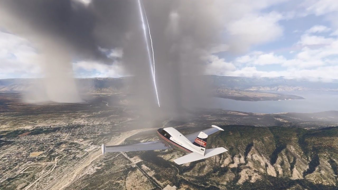 ⛈️🛩 [PC 1440P] ▪︎ Comanche 250 ▪︎ #subscribe #aviation  #msfs2024 #like #gaming #gameplay #games