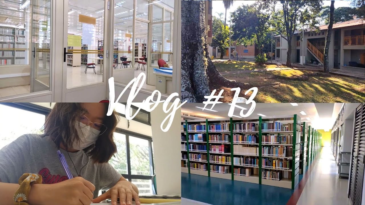 VLOG #13 | Estudando na biblioteca do IQSC e ICMC, tour no aloja USP, provas chegando.