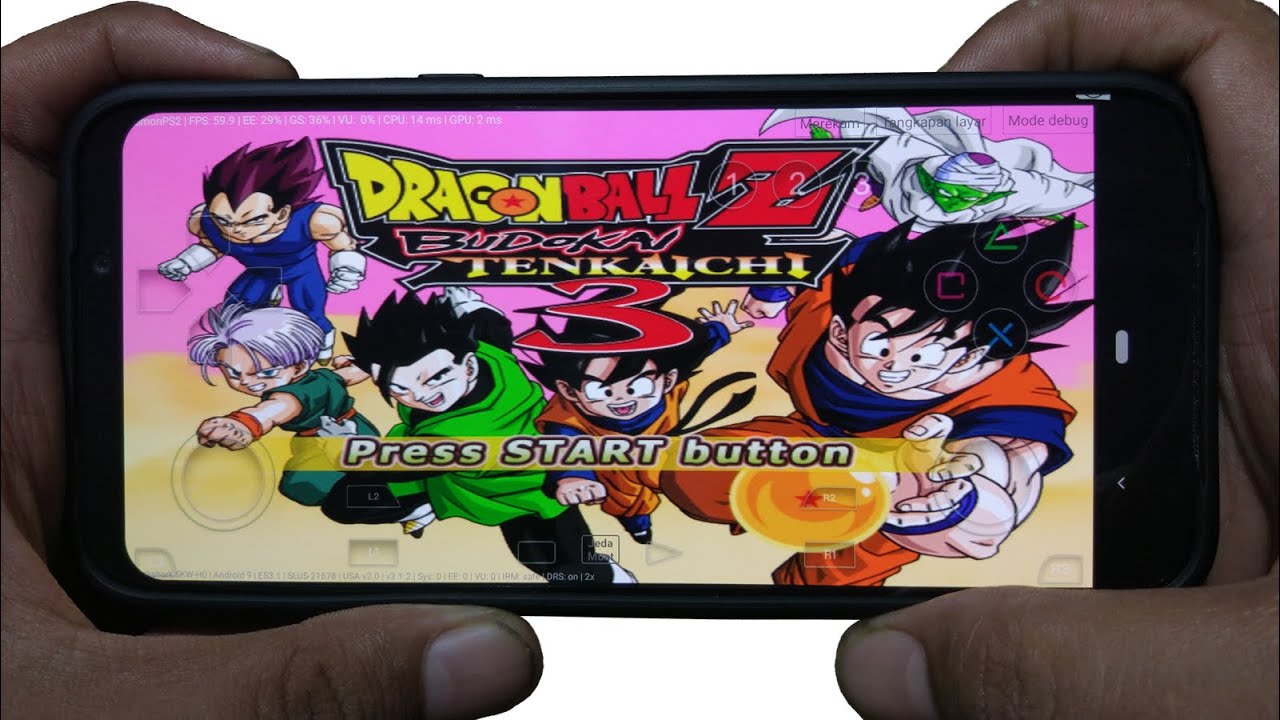 Dragon Ball Z : Budokai Tenkaichi 3 Playstation 2 | Damon PS2 Pro Emulator Android Gameplay
