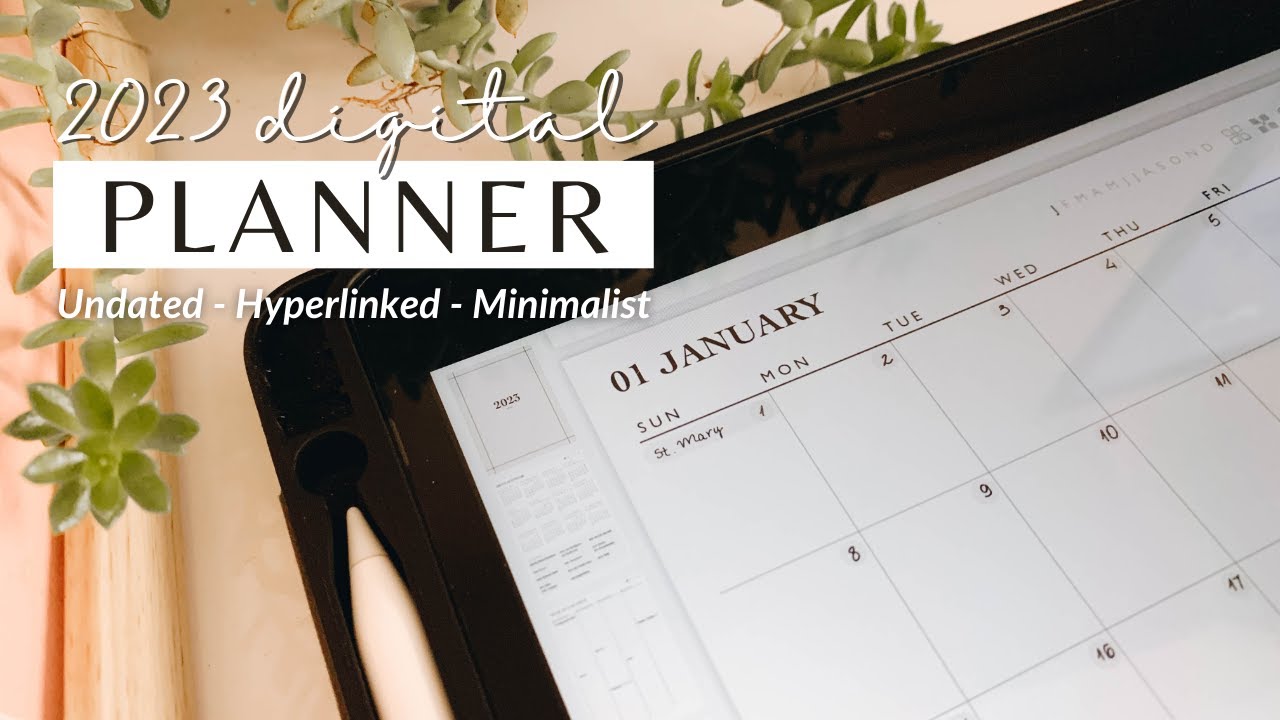 My 2023 iPad Planner Setup | Walkthrough + Free template