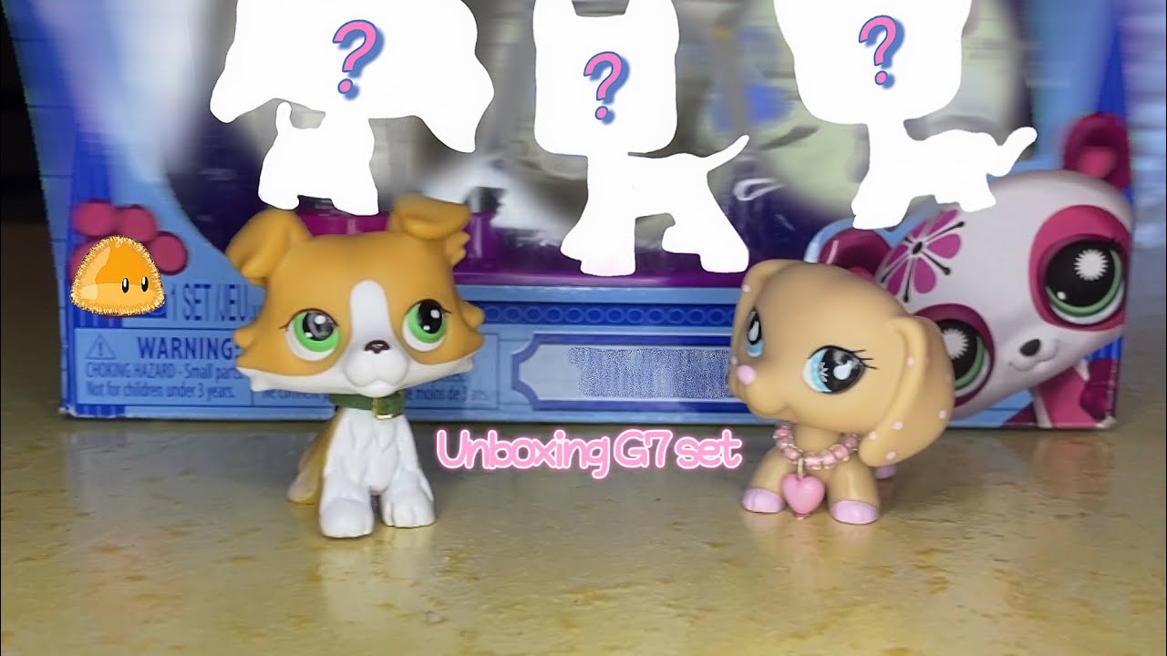LPS Unboxing набора G7