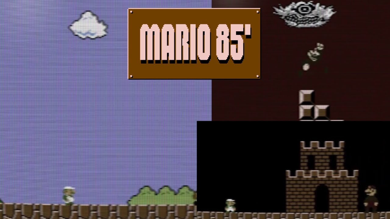 OH NO! THIS EXE GAME IS A NIGHTMARE! (Mario 85’ 1-1 Demo)