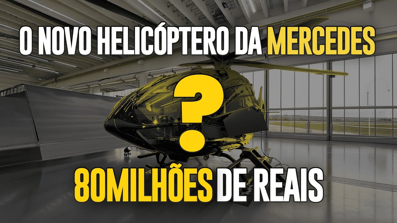 AIRBUS H145 MERCEDES: A PRIMEIRA VISITA EXCLUSIVA do Piloto Jovanil ANTES DO LANÇAMENTO!