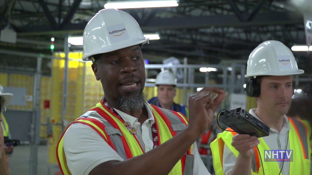 Tour of New Amazon Fulfillment Center in North Haven, CT