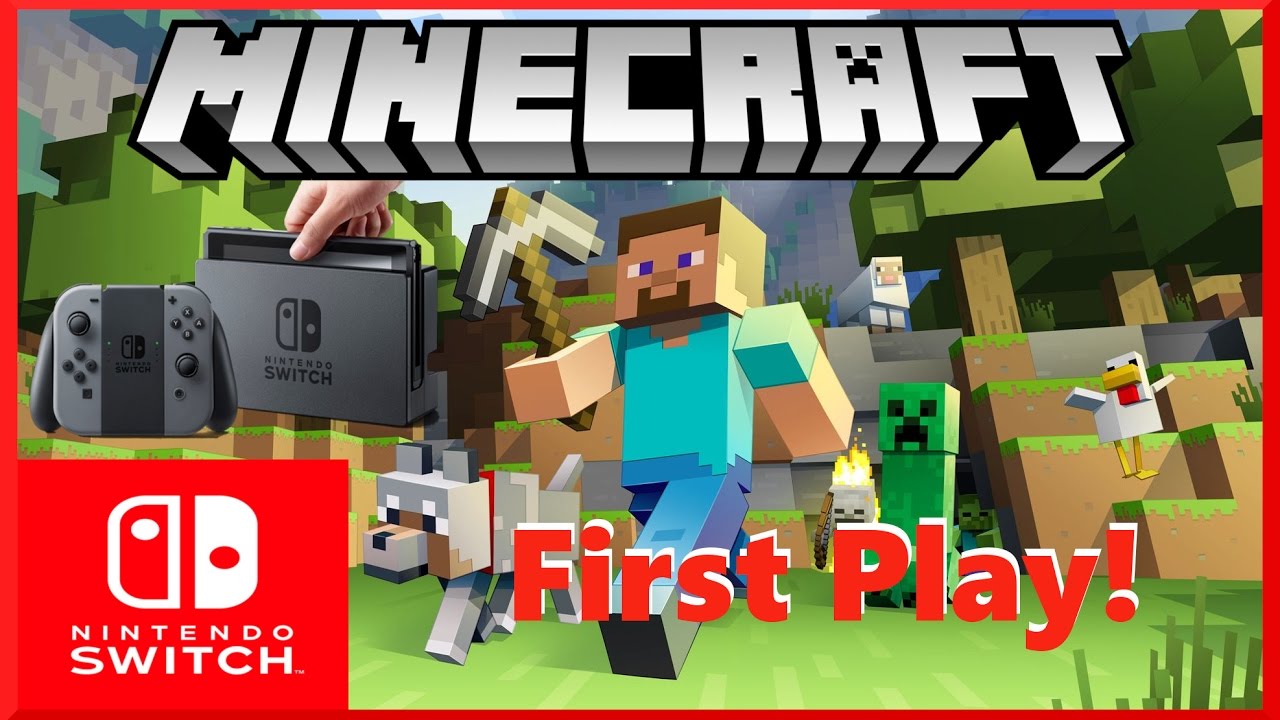 Let´s Play Minecraft Nintendo Switch Edition German / Deutsch