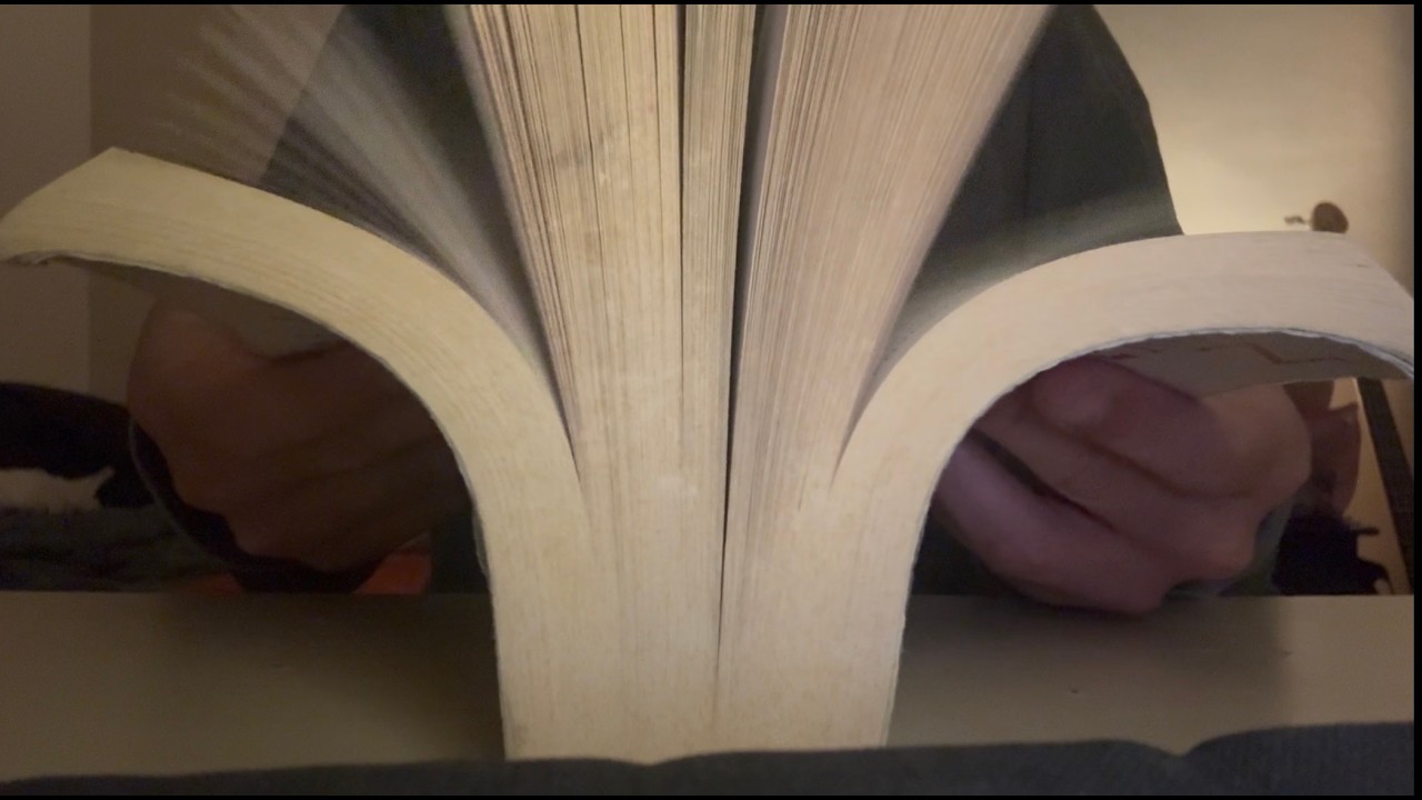 Book ASMR LoFi Tapping + Visual Triggers For Sleep