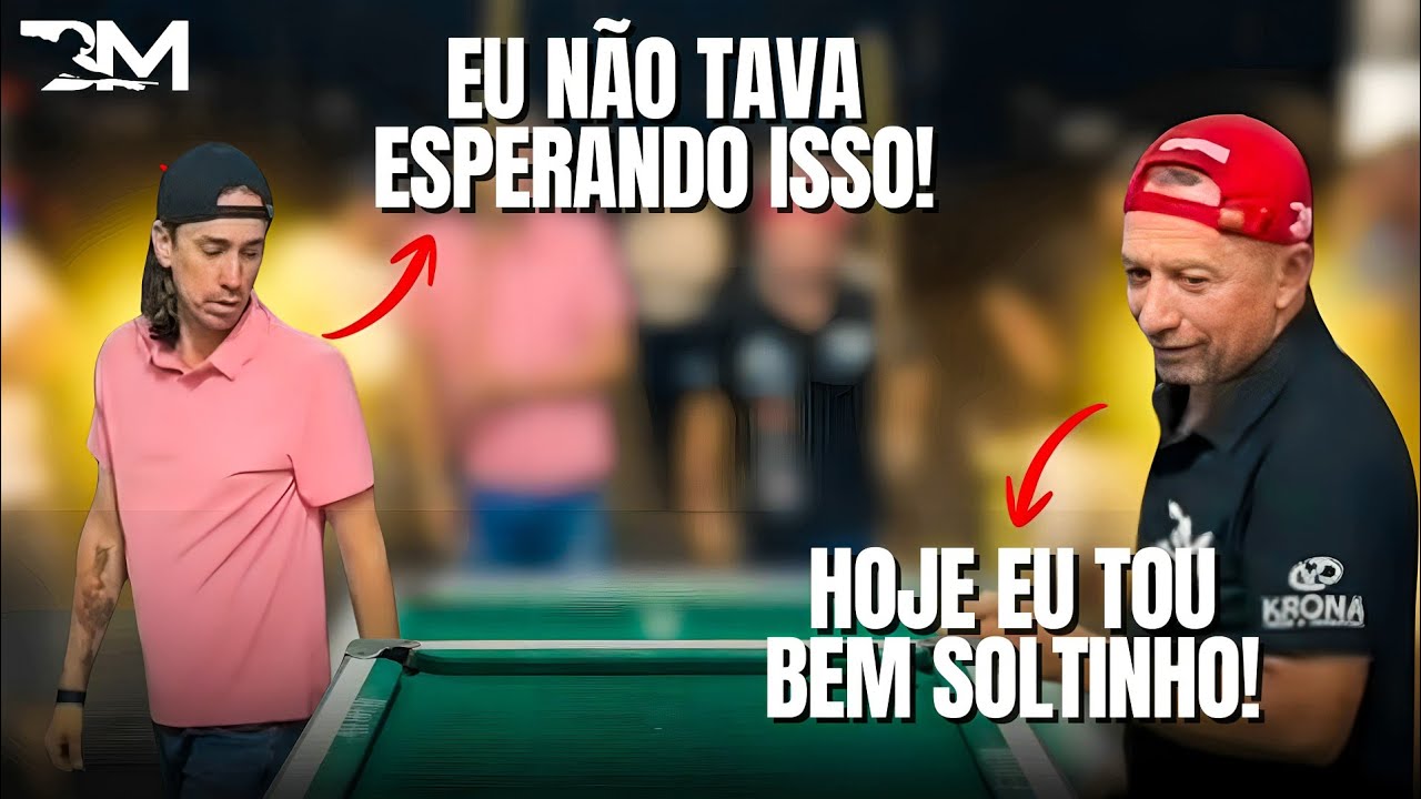 TÁ AÍ O SIGNIFICADO DE JOGAR SOLTO ! BAIANINHO X FÁBIO #sinuca 