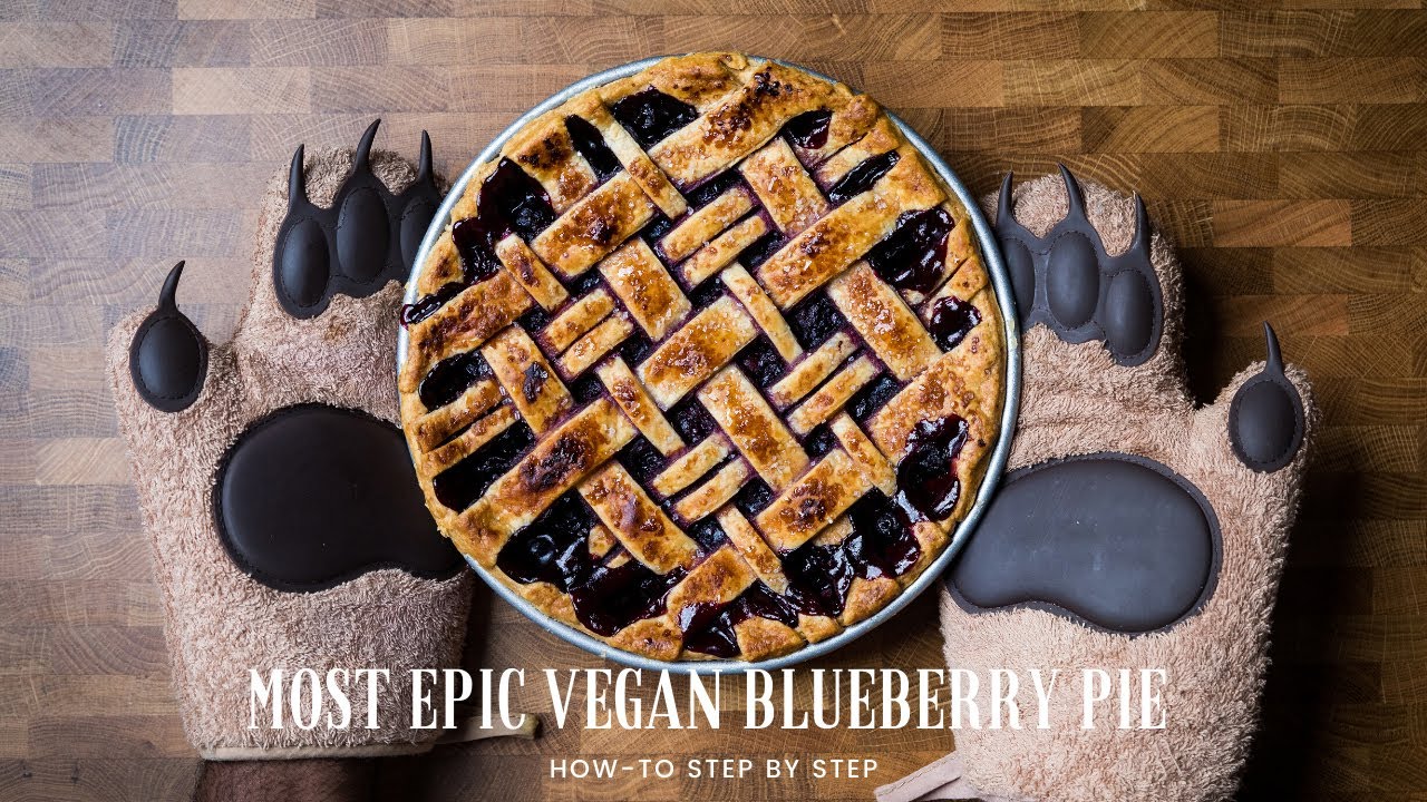 How to Make the Best Vegan Blueberry Pie