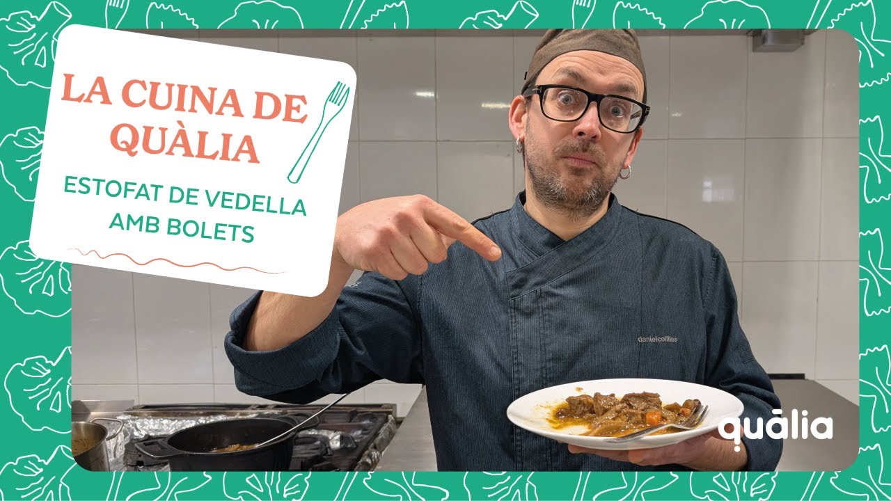 La cuina de Quàlia - Estofat de vedella amb bolets