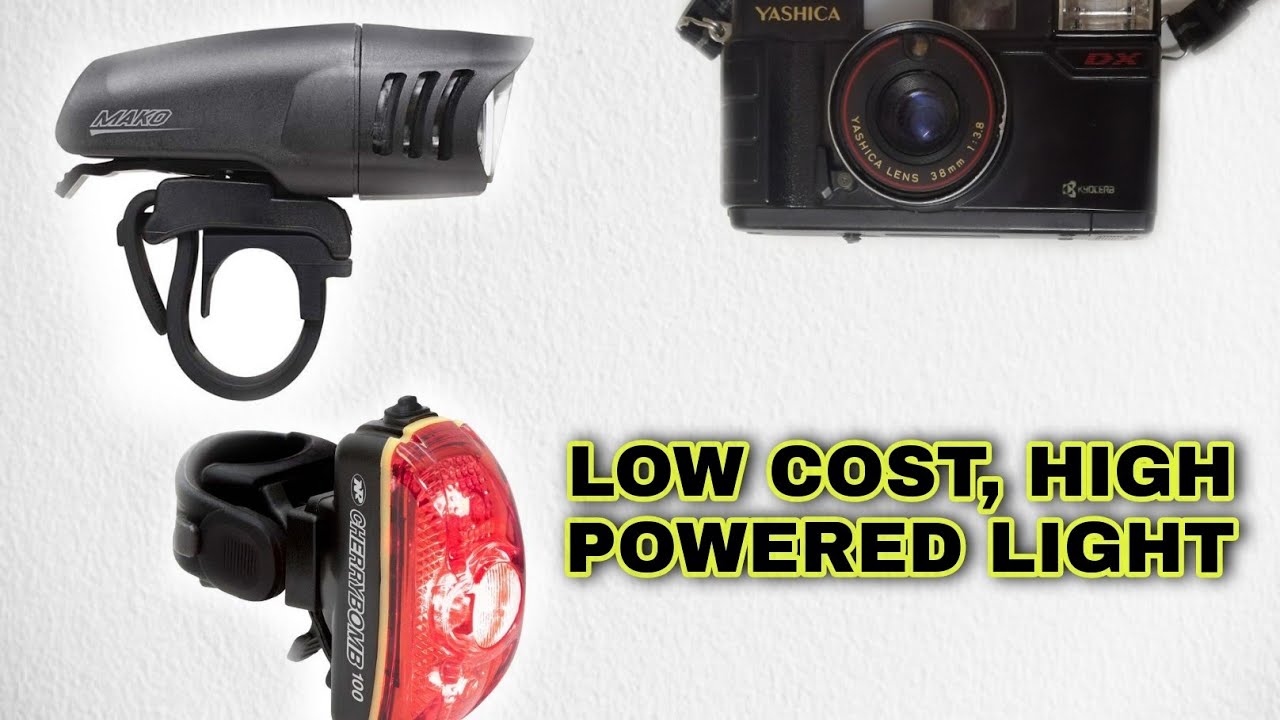 LOW COST HIGH POWERED LIGHTS NITERIDER MAKO 250 AND CHERRYBOMB 100 FULL REVIEW